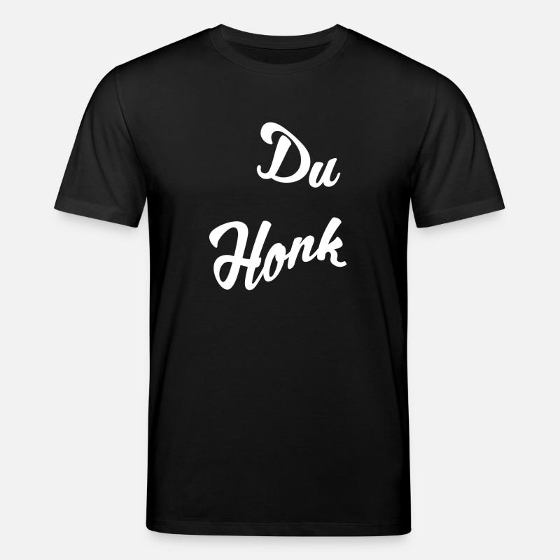 Du Honk - Stanley/Stella Unisex Bio-T-Shirt CREATOR  - Schwarz
