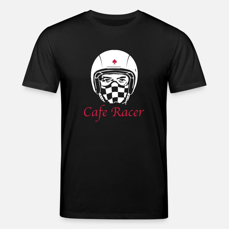 CAFE RACER Rider - T-shirt bio CREATOR Stanley/Stella Unisexe - noir