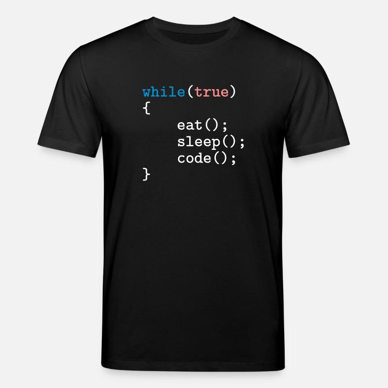 Programmierer, Software, Informatik, Developer - Stanley/Stella Unisex Bio-T-Shirt CREATOR  - Schwarz
