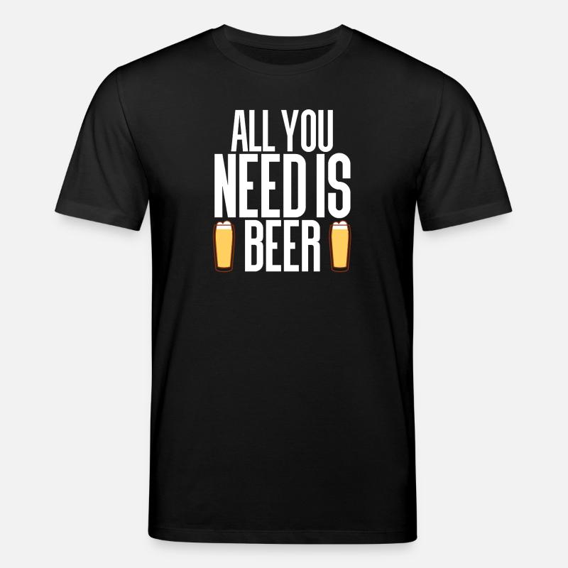 Bier - Stanley/Stella Unisex Bio-T-Shirt CREATOR  - Schwarz