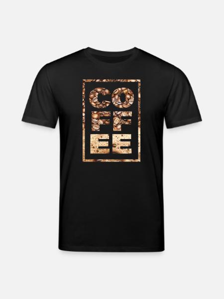 Kaffee Spruch Kaffeetrinker Kaffeebohnen Koffein - Stanley/Stella Unisex Bio-T-Shirt CREATOR  - Schwarz