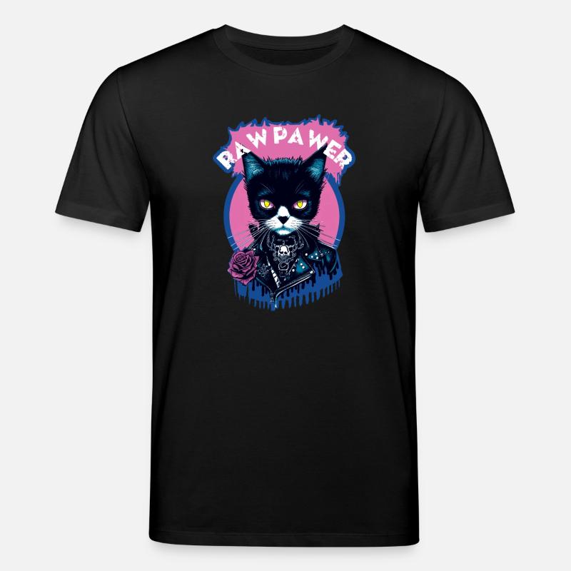 Gothic Katze - Stanley/Stella Unisex Bio-T-Shirt CREATOR  - Schwarz