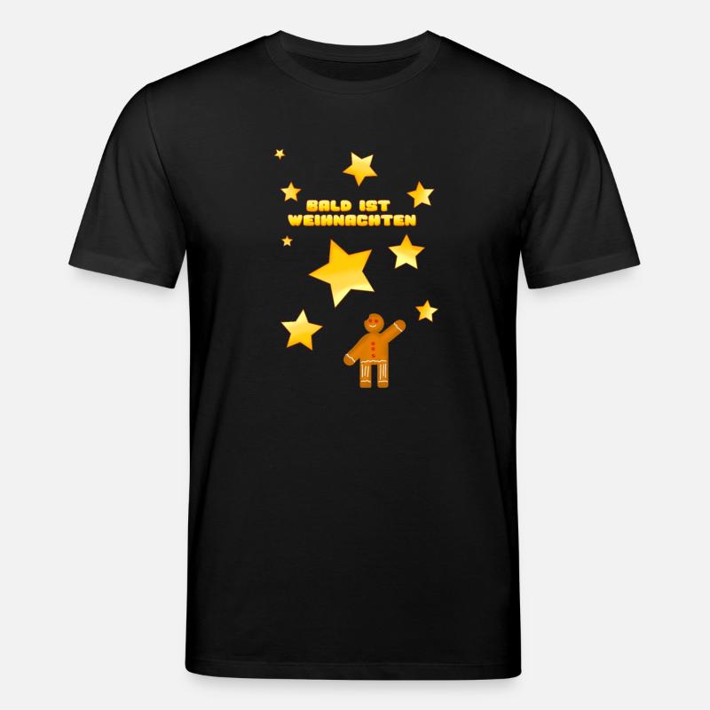 Noël approche à grands pas - T-shirt bio CREATOR Stanley/Stella Unisexe - noir