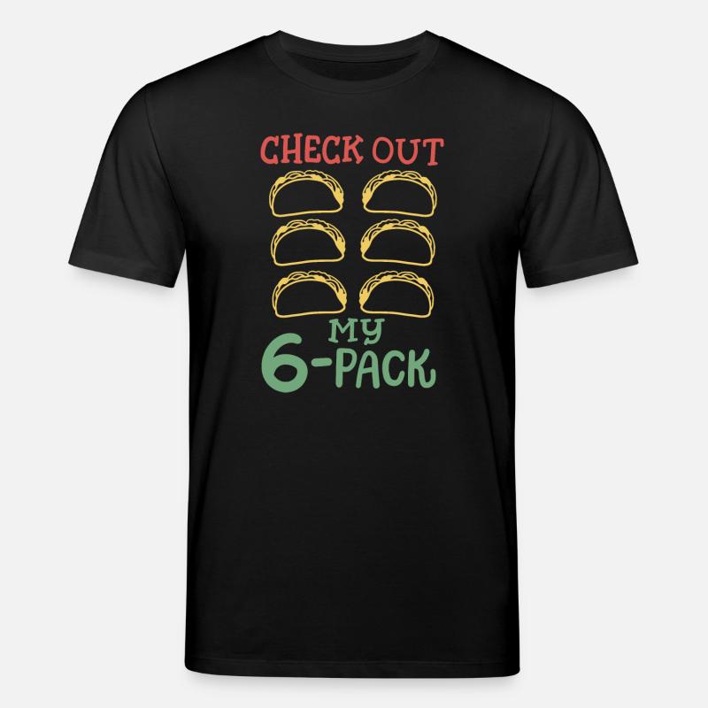 Taco Cinco de Mayo mexikanisch - Stanley/Stella Unisex Bio-T-Shirt CREATOR  - Schwarz