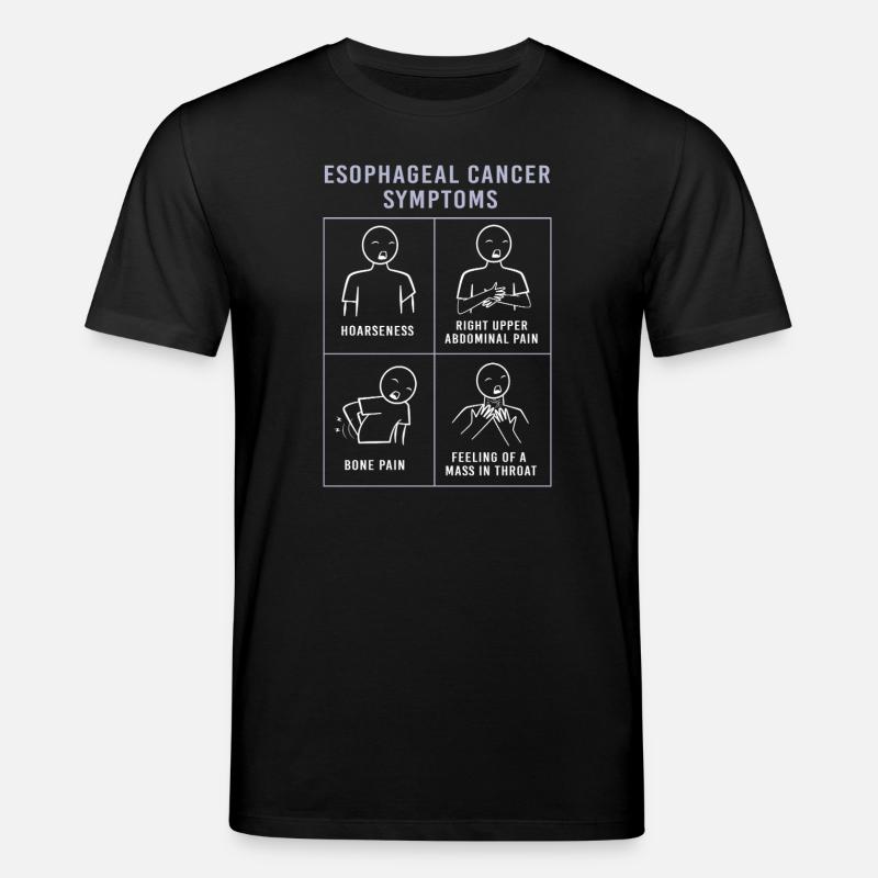 Krebs Speiseröhre Chemo Krebs-Überlebender - Stanley/Stella Unisex Bio-T-Shirt CREATOR  - Schwarz