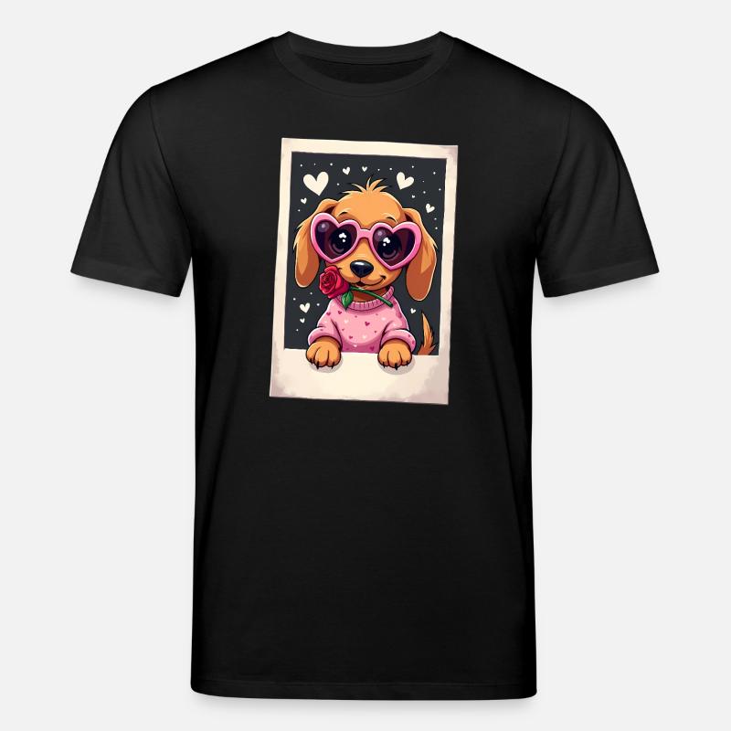 Dackel teckel teckel tekel - T-shirt bio CREATOR Stanley/Stella Unisexe - noir