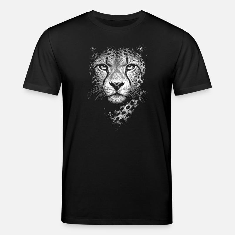 Gepard - Stanley/Stella Unisex Bio-T-Shirt CREATOR  - Schwarz
