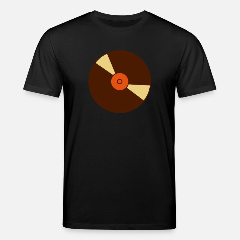 cadeau disque vinyle Retro - T-shirt bio CREATOR Stanley/Stella Unisexe - noir