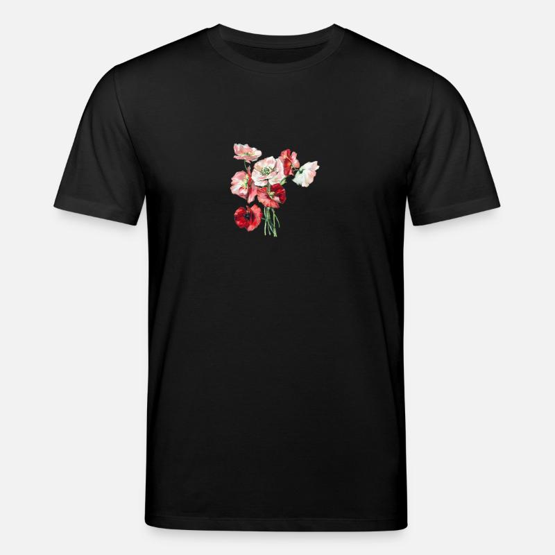 bouquet - T-shirt bio CREATOR Stanley/Stella Unisexe - noir