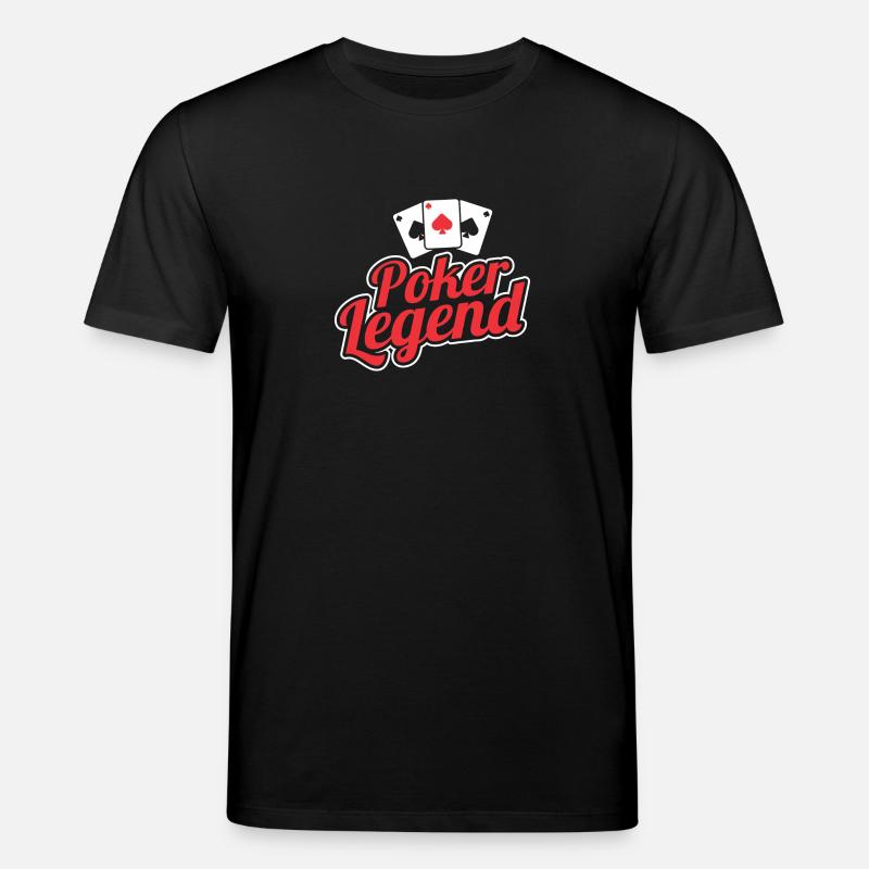 POKER LEGEND - Stanley/Stella Unisex Bio-T-Shirt CREATOR  - Schwarz