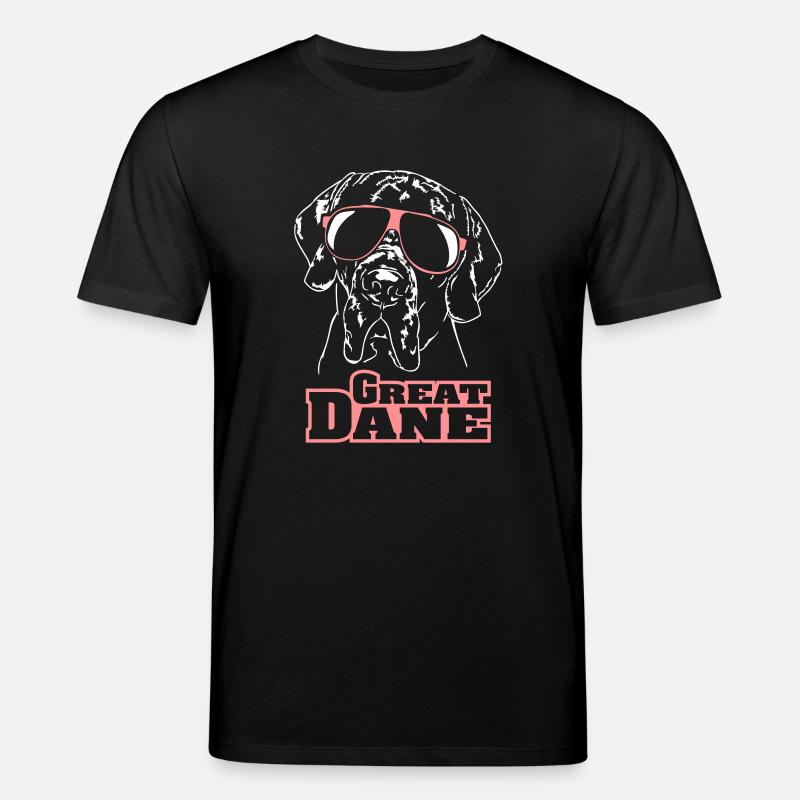 GREAT DANE cool - Stanley/Stella CREATOR Unisex Organic T-Shirt - black