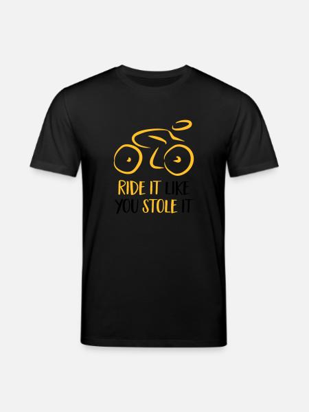 Fahrrad - Stanley/Stella CREATOR Unisex Organic T-Shirt - black