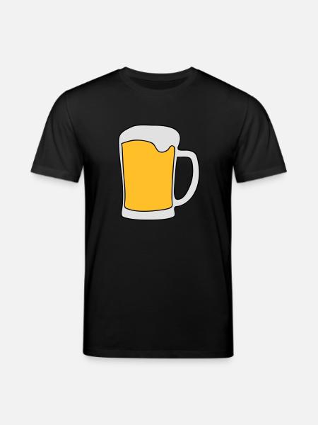 alcohol beer drunk party - Stanley/Stella CREATOR Unisex Organic T-Shirt - black