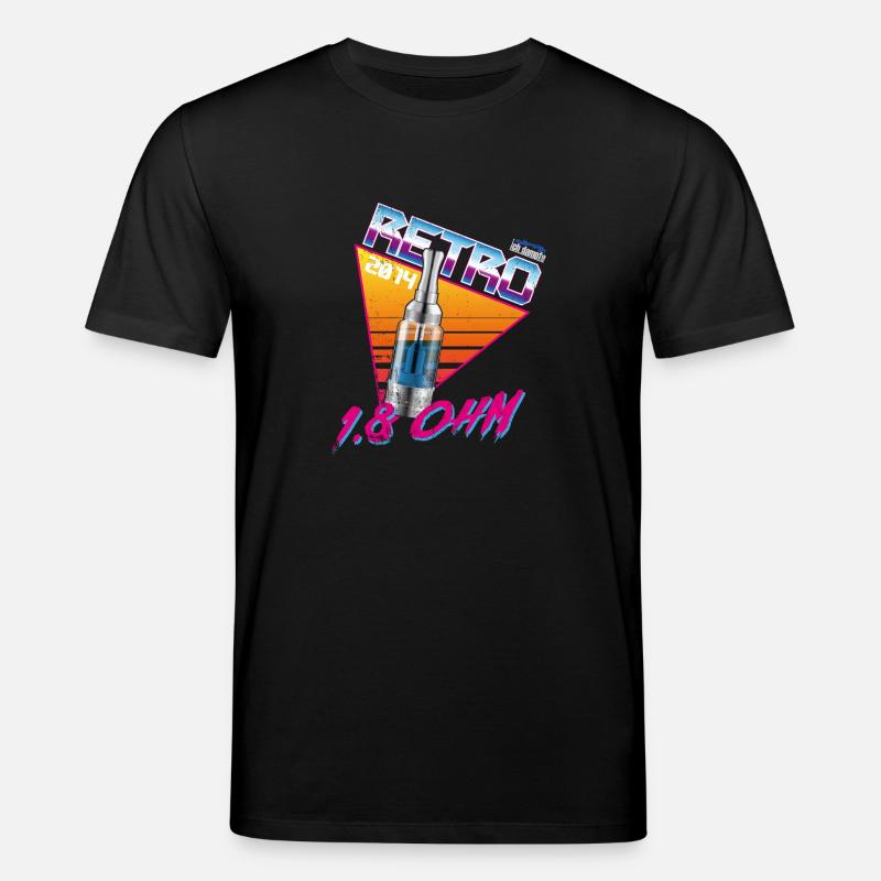 retro 1,8ohm - Stanley/Stella Unisex Bio-T-Shirt CREATOR  - Schwarz