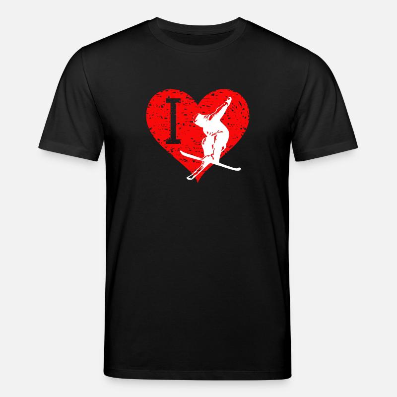 J'aime Freestyle Ski 2 - T-shirt bio CREATOR Stanley/Stella Unisexe - noir