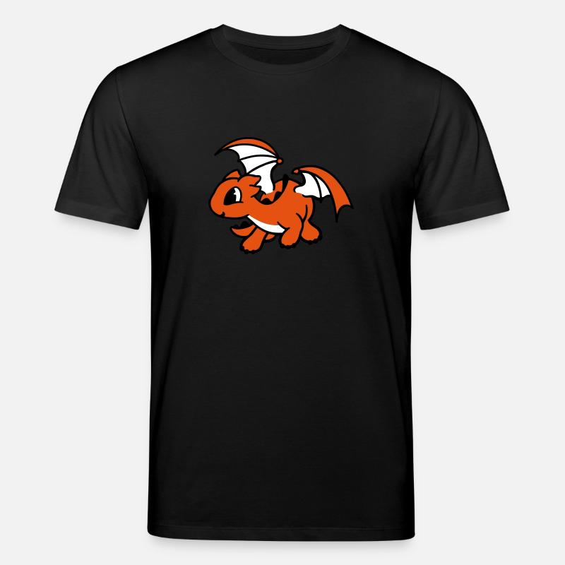 Drache - Stanley/Stella Unisex Bio-T-Shirt CREATOR  - Schwarz