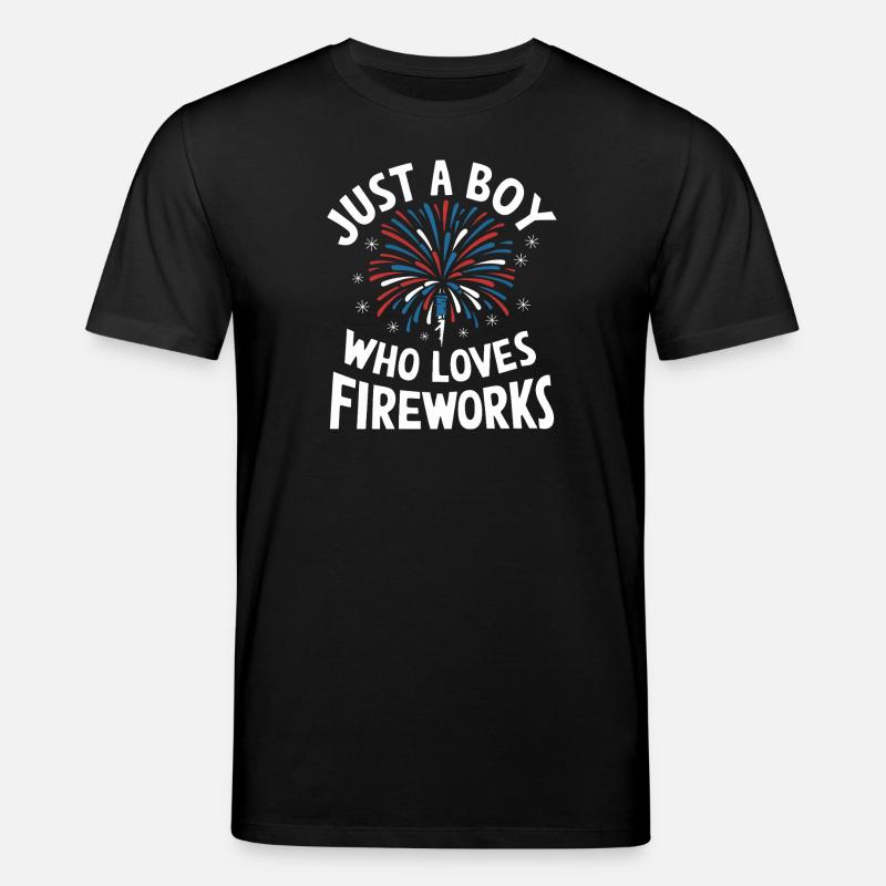 Pyrotechnics Fireworks Pyrotechnics - Stanley/Stella CREATOR Unisex Organic T-Shirt - black