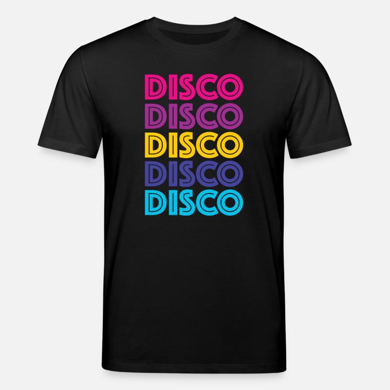 Disco Disco Disco - Stanley/Stella Unisex Bio-T-Shirt CREATOR  - Schwarz