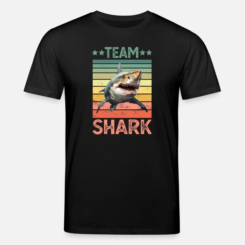 Hai Haifisch - Stanley/Stella Unisex Bio-T-Shirt CREATOR  - Schwarz