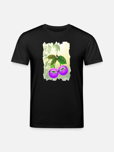Brillenbeeren - Stanley/Stella Unisex Bio-T-Shirt CREATOR  - Schwarz