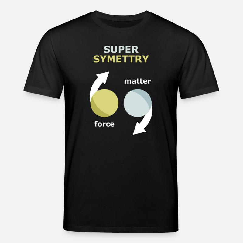 Theorie der Supersymmetrie - Stanley/Stella Unisex Bio-T-Shirt CREATOR  - Schwarz