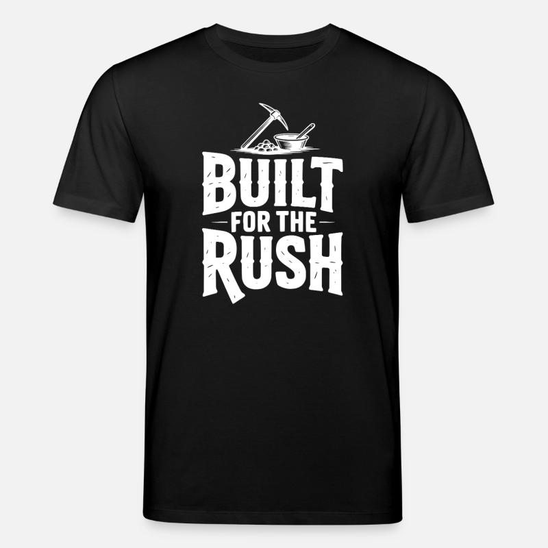 Built for the Rush - Stanley/Stella CREATOR Unisex Organic T-Shirt - black