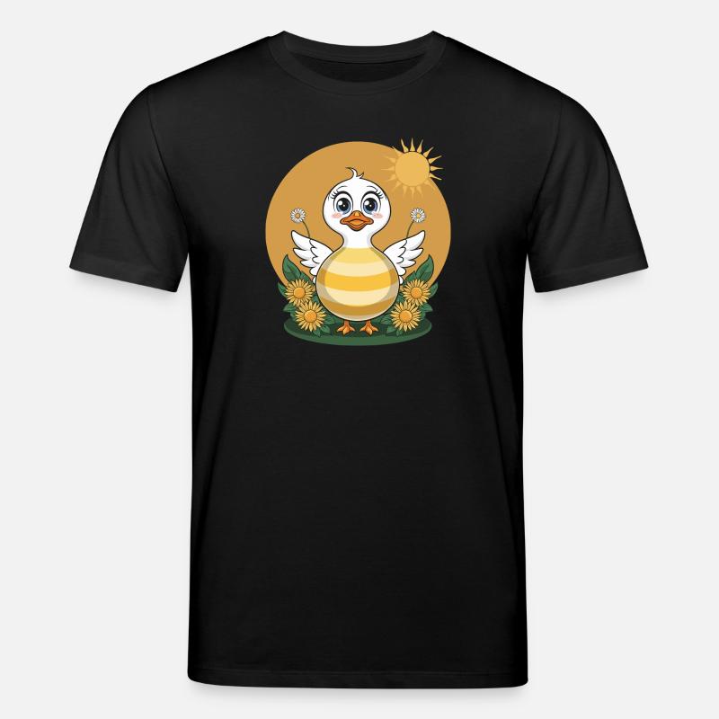Canard mignon - T-shirt bio CREATOR Stanley/Stella Unisexe - noir
