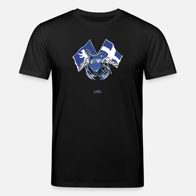 Afficher le drapeau - Berlin - T-shirt bio CREATOR Stanley/Stella Unisexe - noir