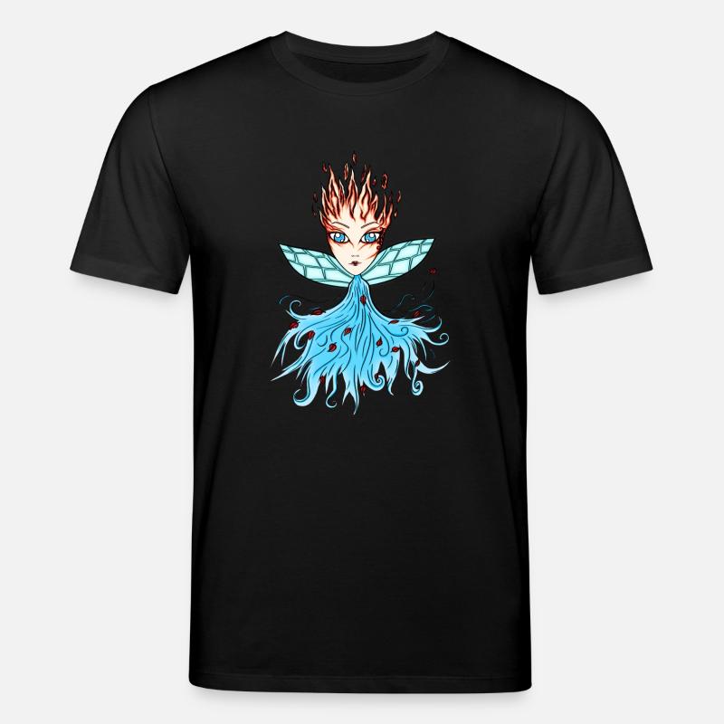 Feuer-fe Winde - Stanley/Stella Unisex Bio-T-Shirt CREATOR  - Schwarz