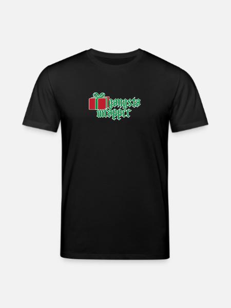 Gangster rapper wrapper jul - Stanley/Stella CREATOR økologisk unisex-T-shirt - sort