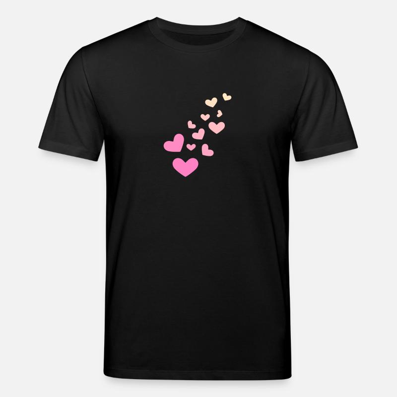 Herzchen Herz - Stanley/Stella Unisex Bio-T-Shirt CREATOR  - Schwarz