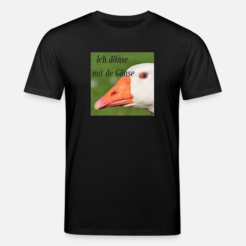 Je suis avec des oies - T-shirt bio CREATOR Stanley/Stella Unisexe - noir