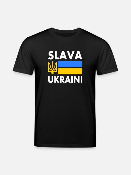 Slava ukraini - Stanley/Stella CREATOR Unisex Organic T-Shirt - black