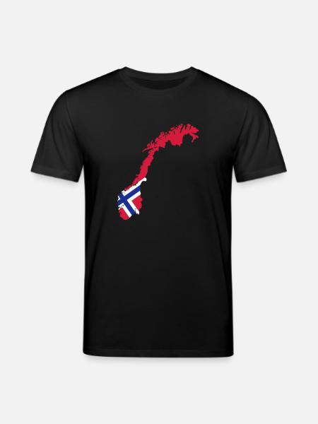 Norway - Stanley/Stella CREATOR Unisex Organic T-Shirt - black