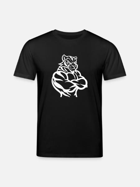 tiger - Stanley/Stella Unisex Bio-T-Shirt CREATOR - Schwarz