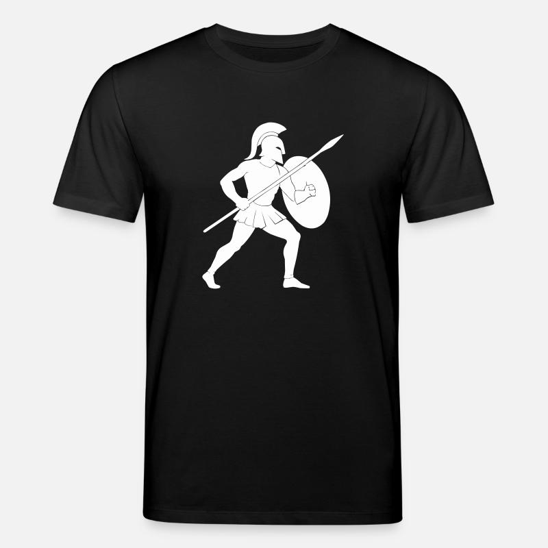 spartan warrior - Stanley/Stella Unisex Bio-T-Shirt CREATOR  - Schwarz