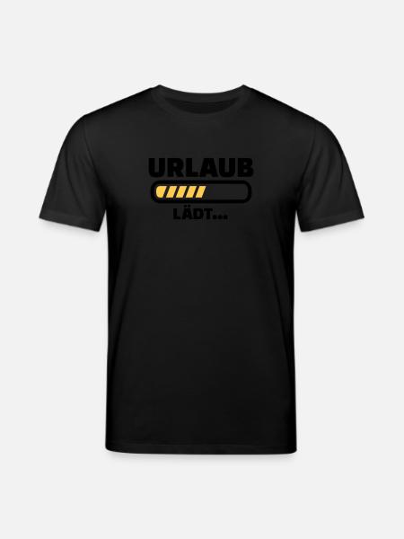 Urlaub - Stanley/Stella Unisex Bio-T-Shirt CREATOR - Schwarz