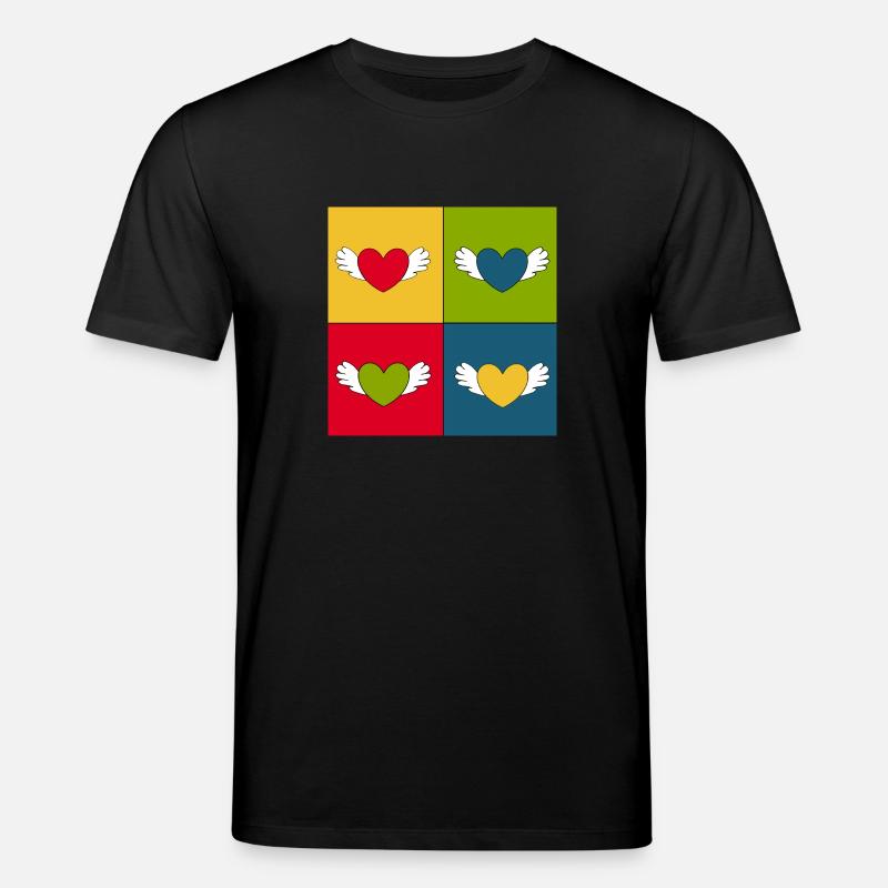 Cadeau Saint-Valentin Saint-Valentin - T-shirt bio CREATOR Stanley/Stella Unisexe - noir