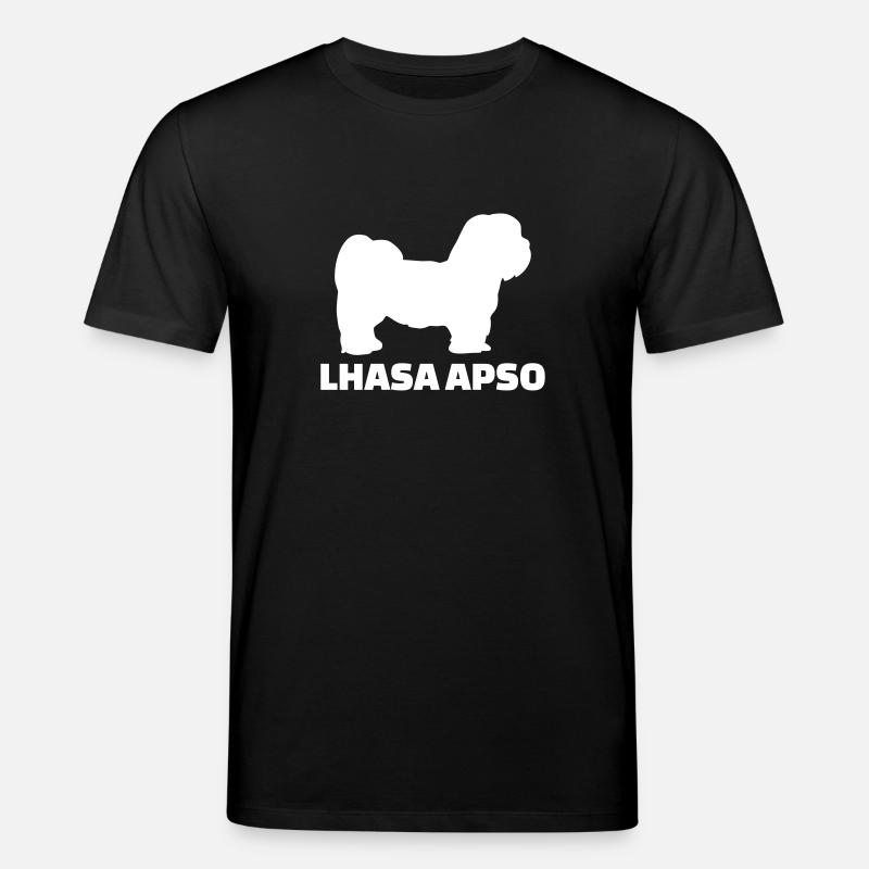 Lhasa Apso - Stanley/Stella Unisex Bio-T-Shirt CREATOR  - Schwarz