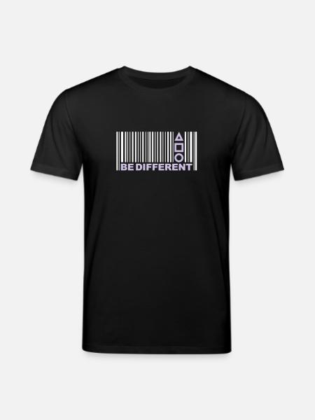 Barcode - Stanley/Stella Unisex Bio-T-Shirt CREATOR - Schwarz