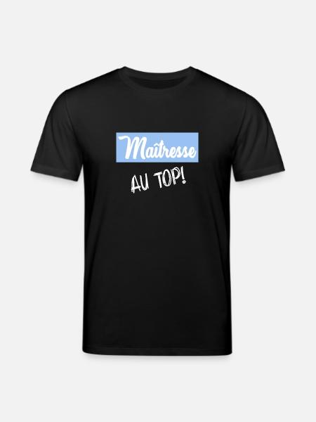 THANK YOU. MISTRESS - Stanley/Stella CREATOR Unisex Organic T-Shirt - black