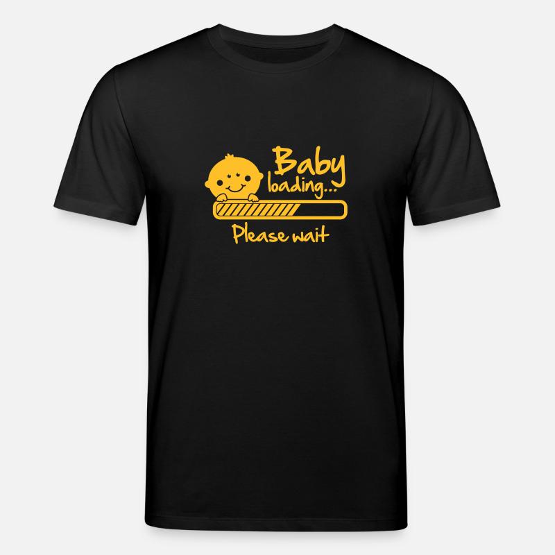 Baby loading - please wait - Stanley/Stella CREATOR Unisex Organic T-Shirt - black