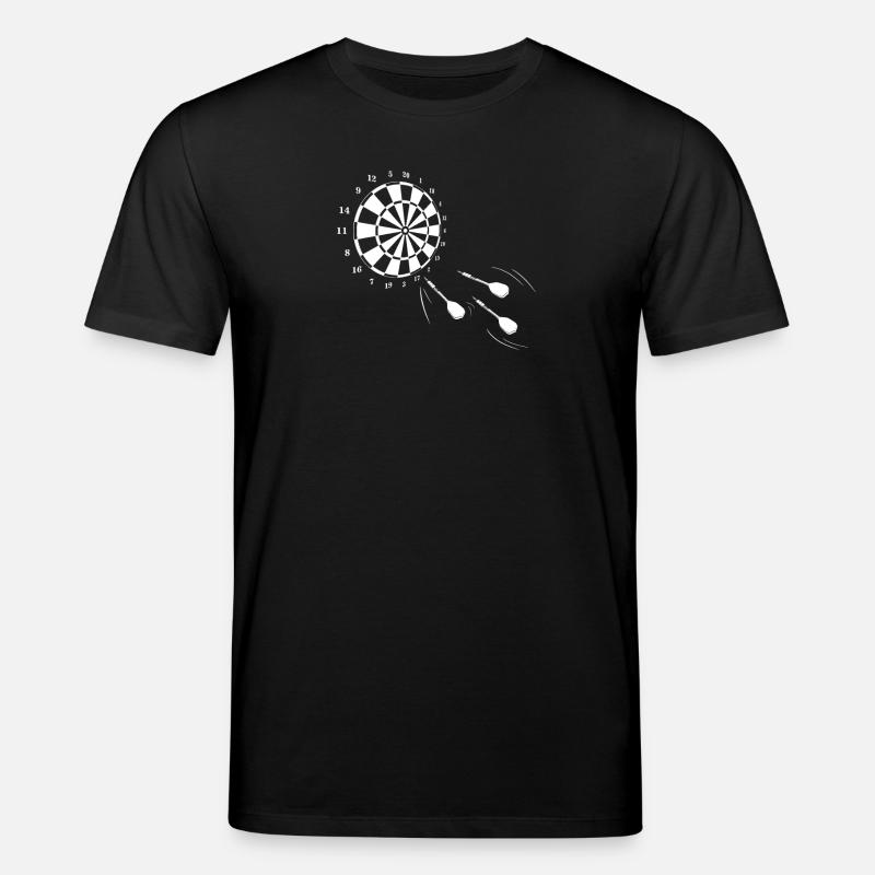 Jeu de fléchettes - T-shirt bio CREATOR Stanley/Stella Unisexe - noir