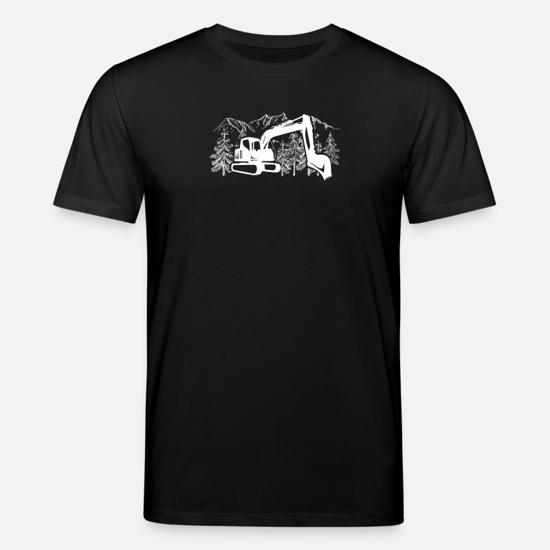 Baggerfahrer geschenkideen - Stanley/Stella Unisex Bio-T-Shirt CREATOR  - Schwarz