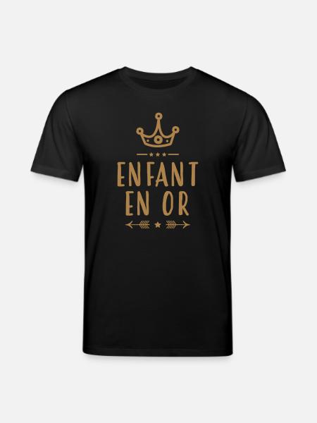 adolescent / enfant / ado / adolescente - T-shirt bio CREATOR Stanley/Stella Unisexe - noir