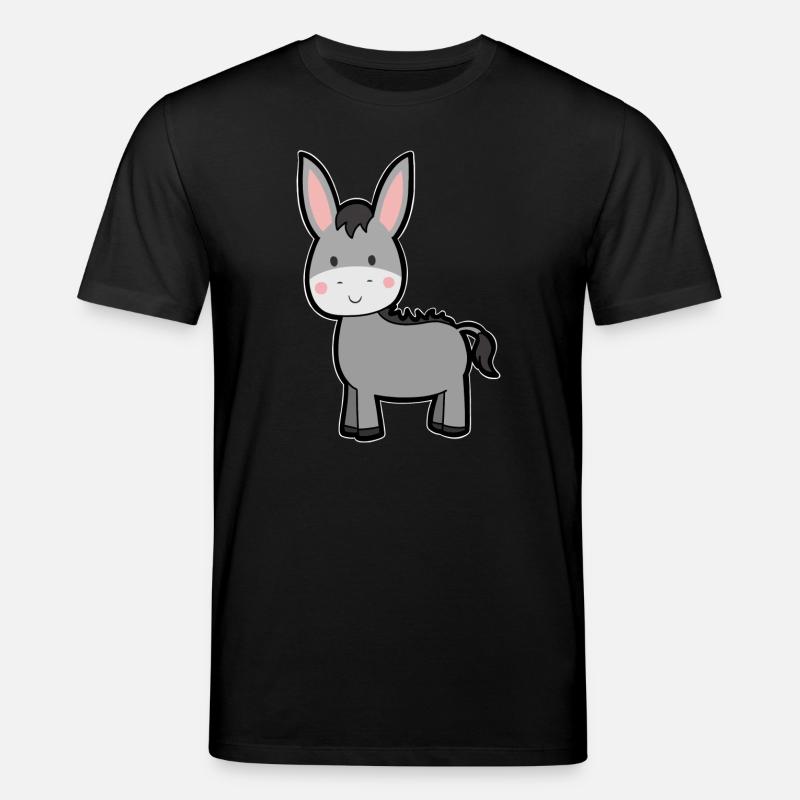 Esel - Stanley/Stella Unisex Bio-T-Shirt CREATOR  - Schwarz