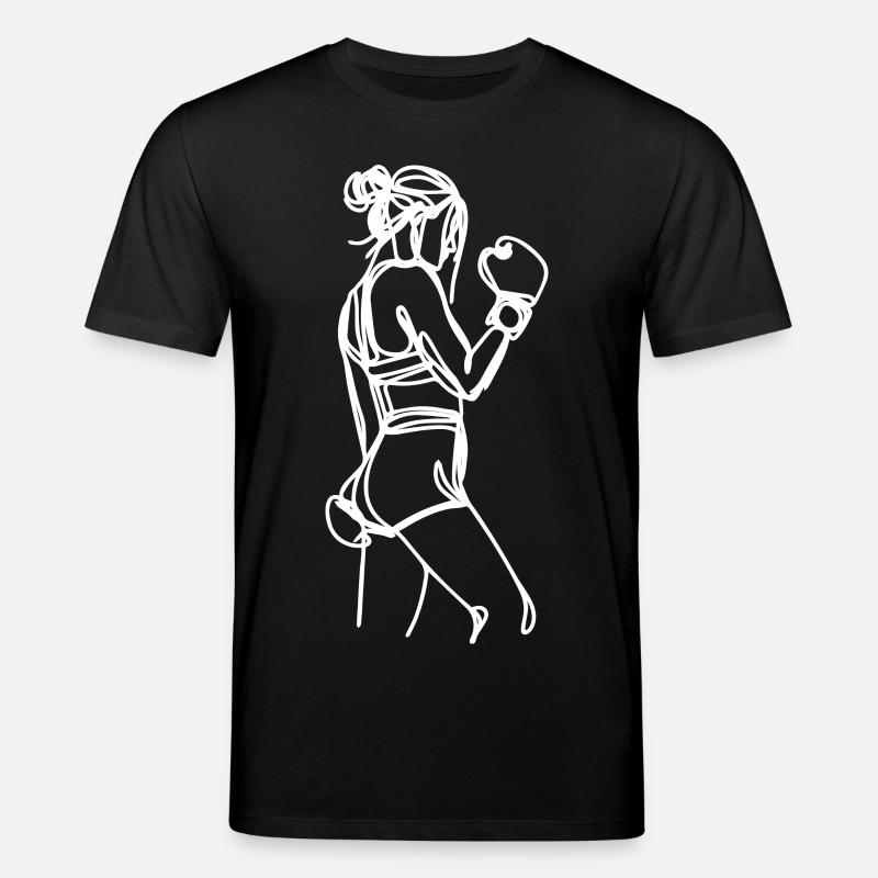 Boxerin Grafik - Stanley/Stella Unisex Bio-T-Shirt CREATOR  - Schwarz