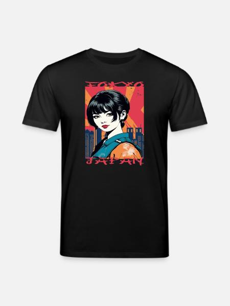 Tokyo Japan - Stanley/Stella CREATOR Unisex Organic T-Shirt - black