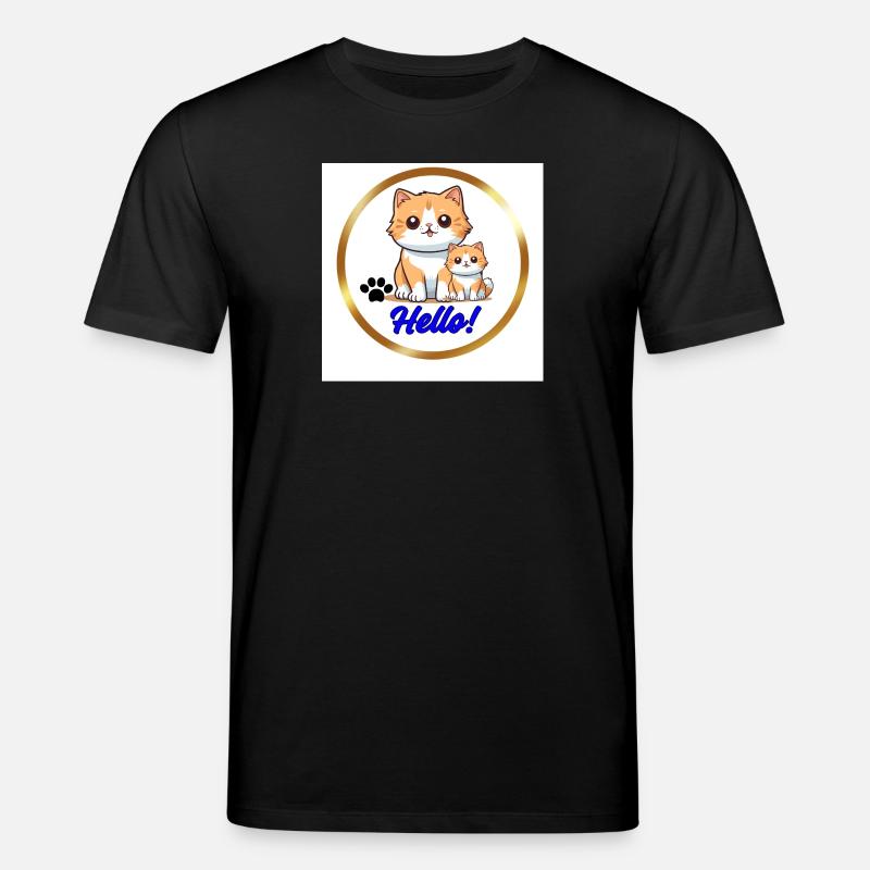 Hallo - Stanley/Stella Unisex Bio-T-Shirt CREATOR  - Schwarz