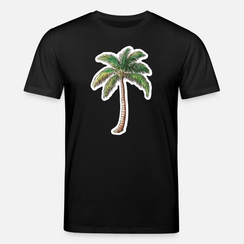Palme - Stanley/Stella Unisex Bio-T-Shirt CREATOR  - Schwarz